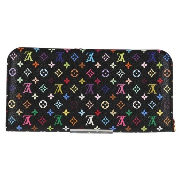 LOUIS VUITTON Multicolor Portefeuille Insolite Wallet Black M60271 Auth yk18491V - Picture 3 of 16